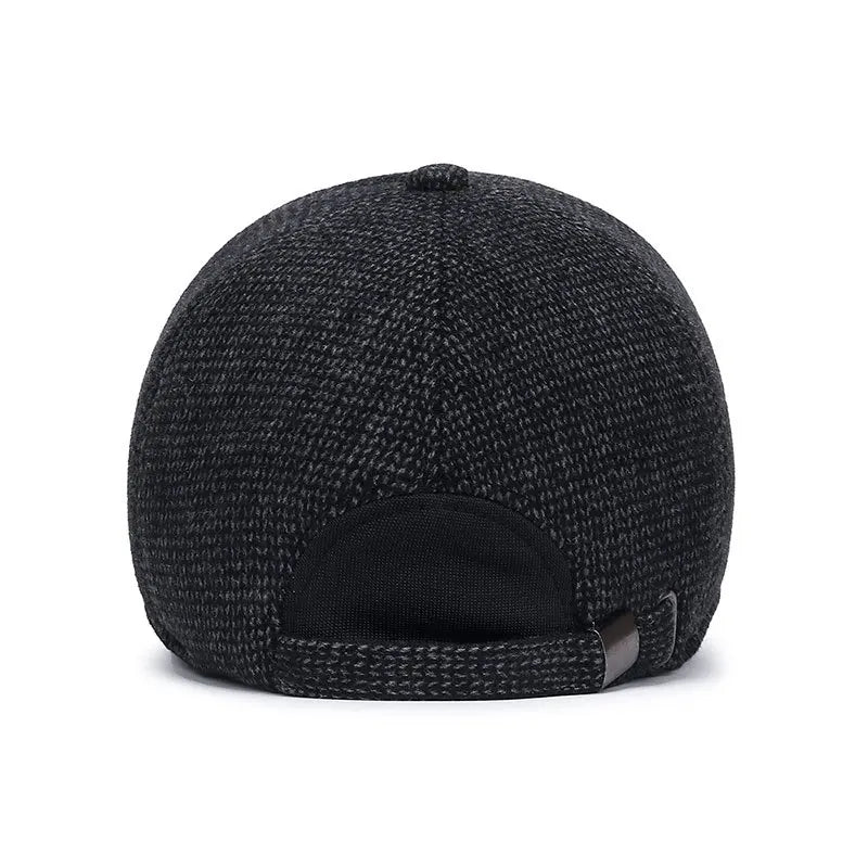 Thick Warm Earflap Baseball Cap
