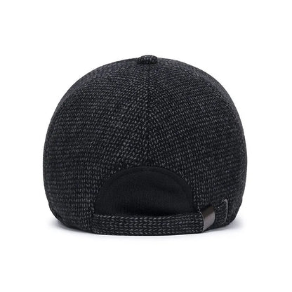 Thick Warm Earflap Baseball Cap