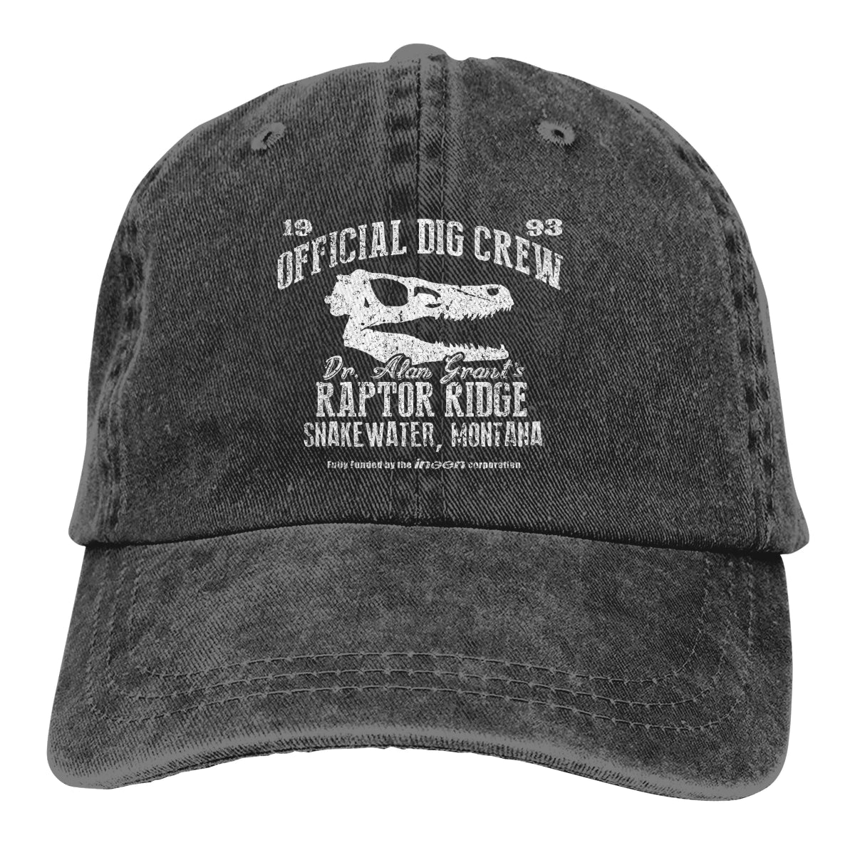 Raptor Ridge Jurassic Park Snapback Baseball Cap