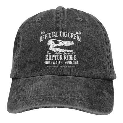 Raptor Ridge Jurassic Park Snapback Baseball Cap