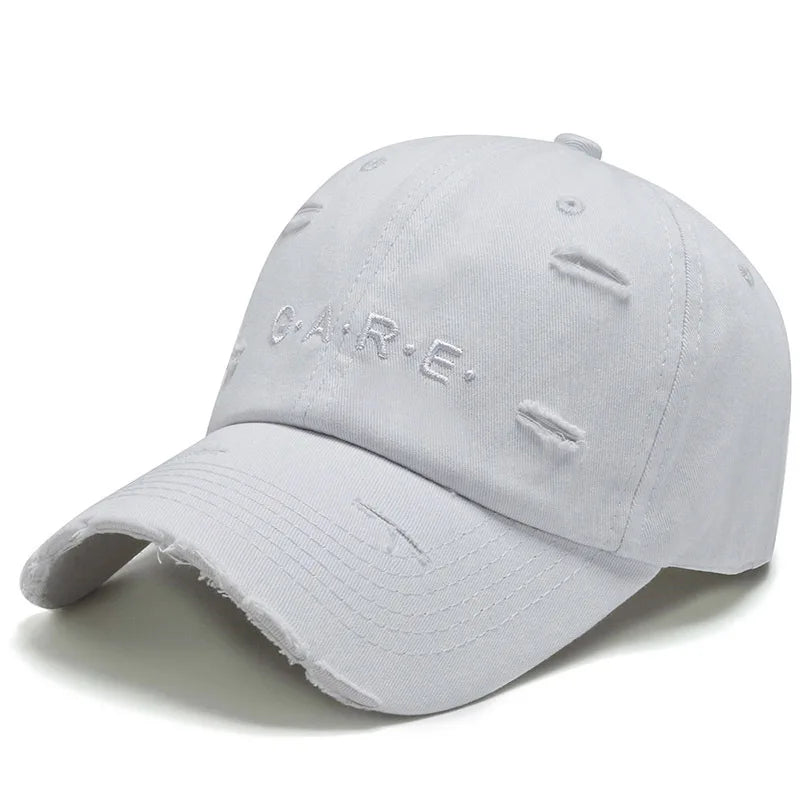 Unisex FS Vintage Worn Hole Baseball Cap
