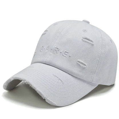 Unisex FS Vintage Worn Hole Baseball Cap