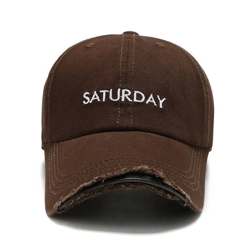 USPOP Vintage Distressed Day Embroidery Baseball Cap