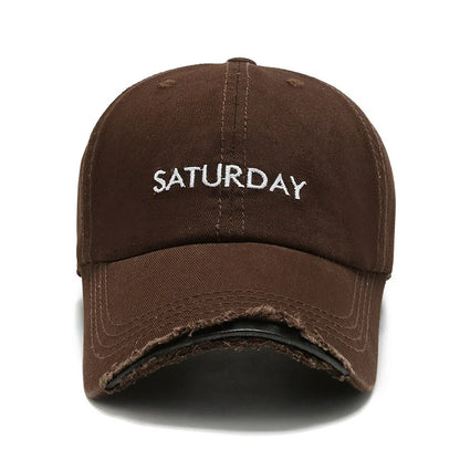 USPOP Vintage Distressed Day Embroidery Baseball Cap