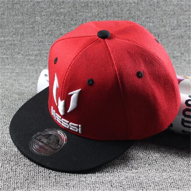 Kids Messi Ronaldo Neymar Embroidered Snapback