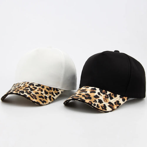 Leopard Print Baseball Cap