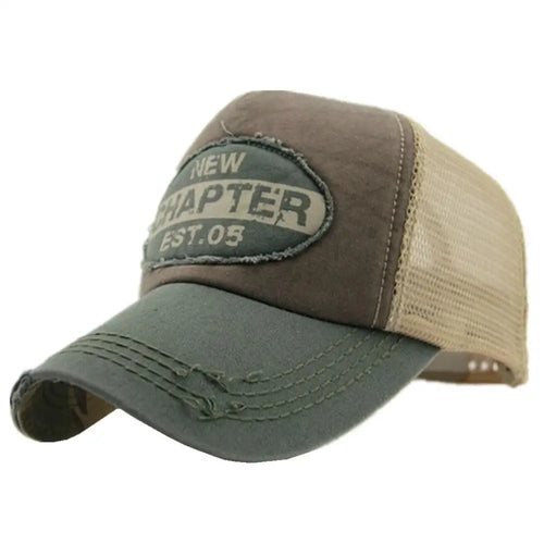 Connectyle Vintage Adjustable Mesh Trucker Cap