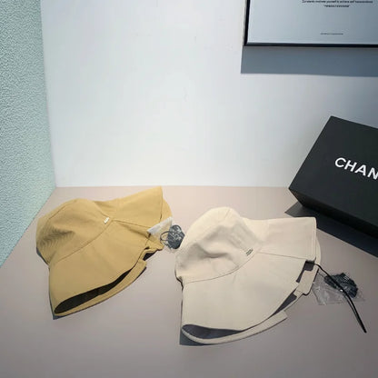 Trendy Flat Brim Summer Hip Hop Bucket Hat