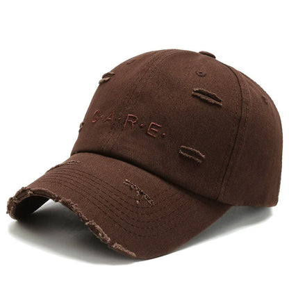 Unisex FS Vintage Worn Hole Baseball Cap