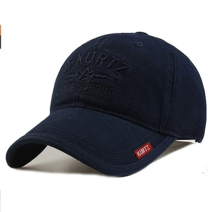 Soft Cotton Big Head Dad Baseball Cap