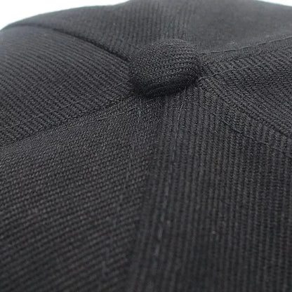 Solid Flat Brim Plain Snapback Cap For Street Dance