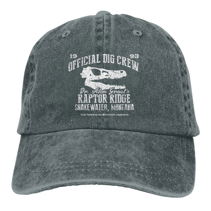 Raptor Ridge Jurassic Park Snapback Baseball Cap