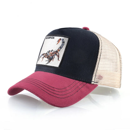 Scorpion Patch Trucker Cap Unisex