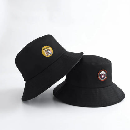 Oversized Cotton Sun Bucket Hat