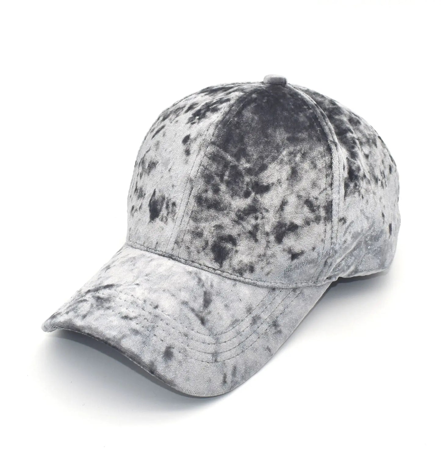 Winter Streetwear Golden Velvet Soft Snapback Cap
