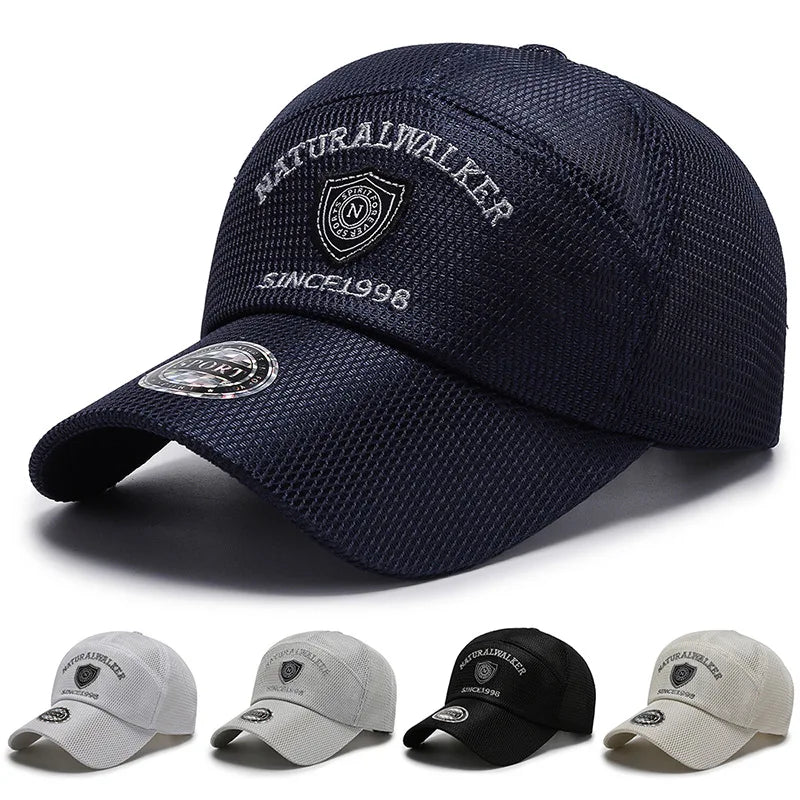Quick Dry Mesh Breathable Outdoor Baseball Cap