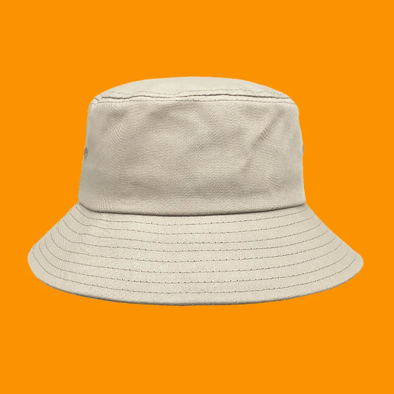 Cotton Embroidered Unisex Bucket Hat