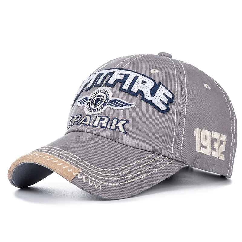 New Unisex Cap Letter Embroidery Cotton Baseball Cap