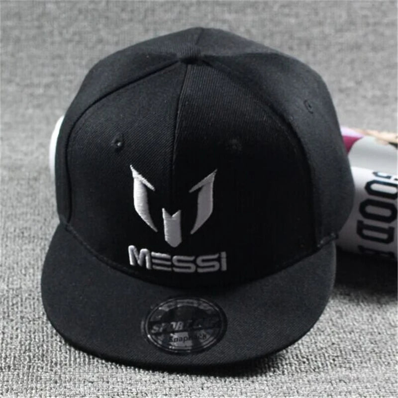 Kids Messi Ronaldo Neymar Embroidered Snapback