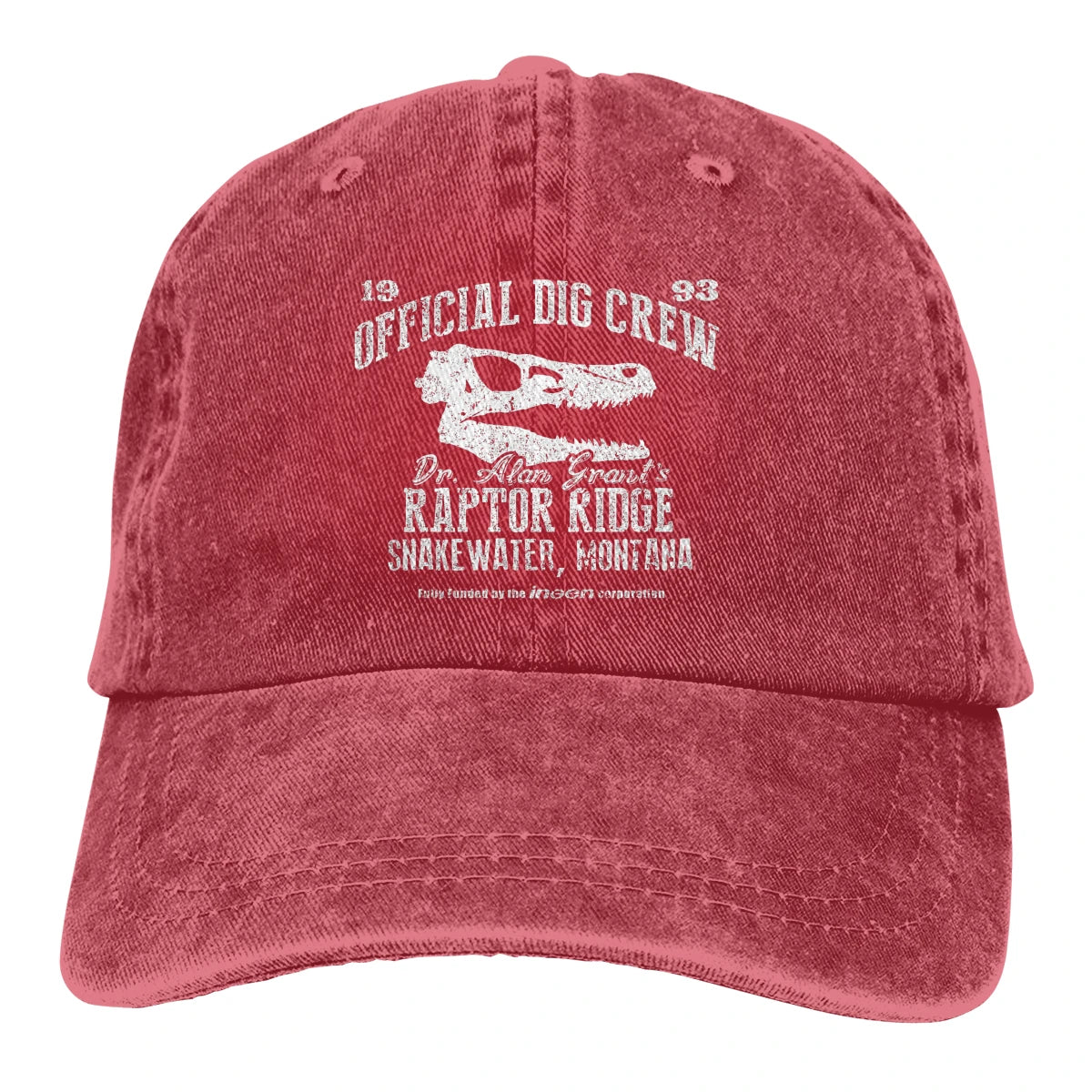 Raptor Ridge Jurassic Park Snapback Baseball Cap