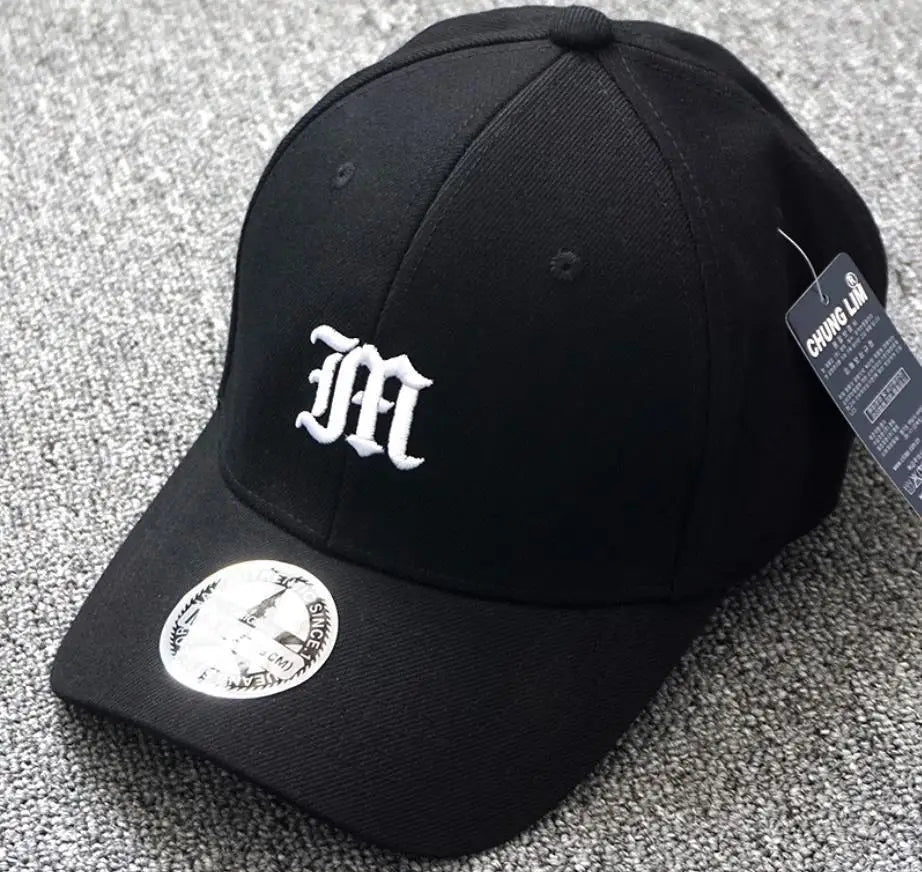 Men Fitted Back Closed Baseball Cap