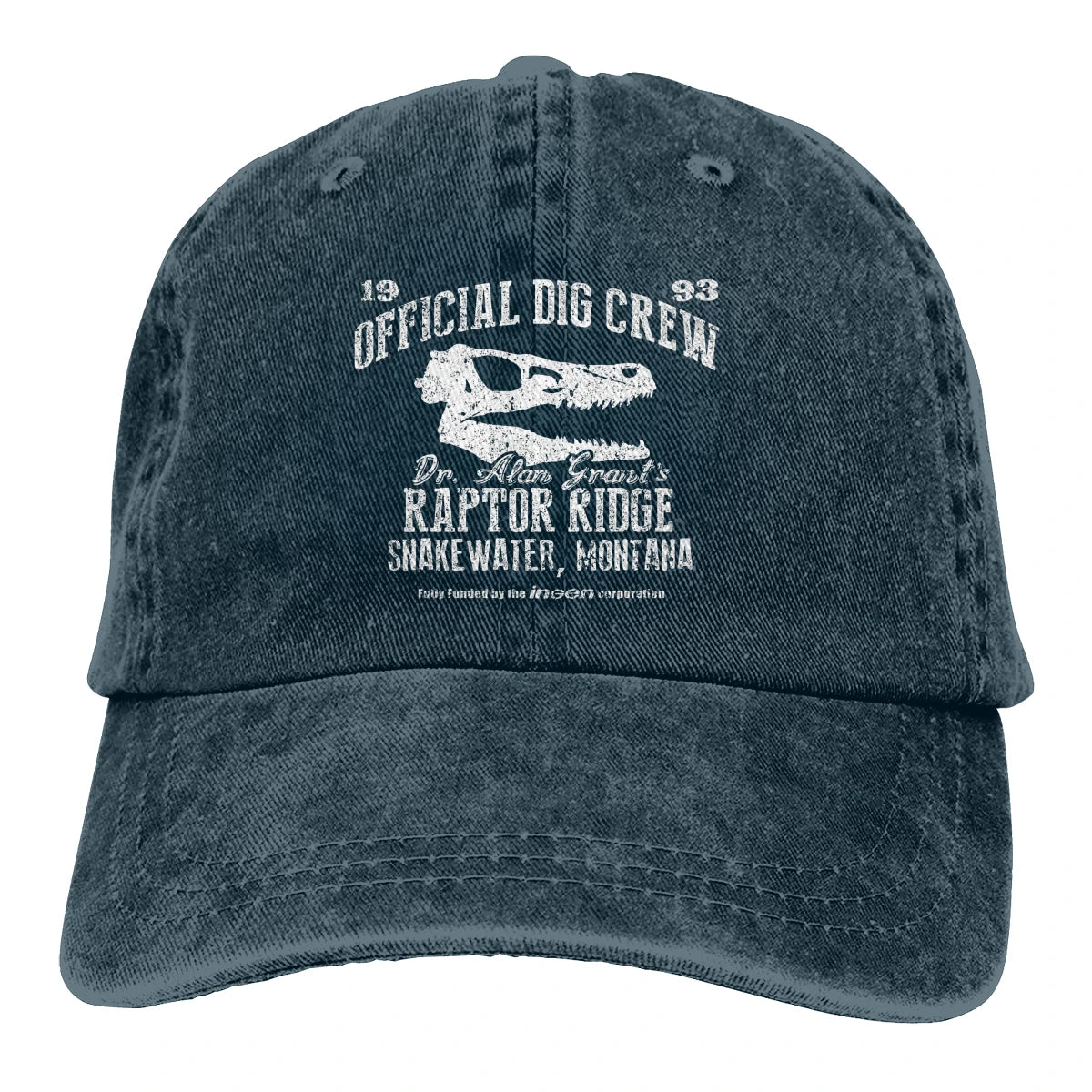 Raptor Ridge Jurassic Park Snapback Baseball Cap