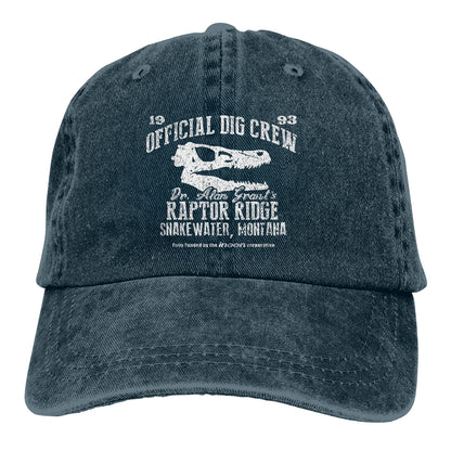 Raptor Ridge Jurassic Park Snapback Baseball Cap