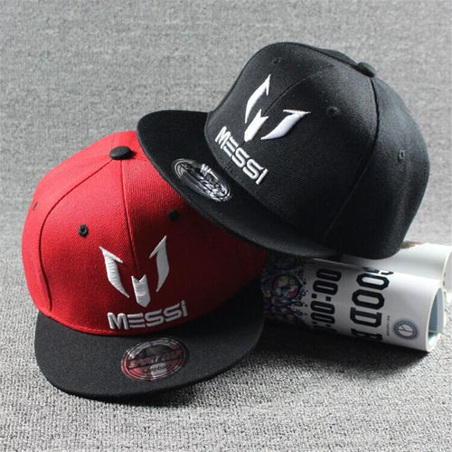 Kids Messi Ronaldo Neymar Embroidered Snapback