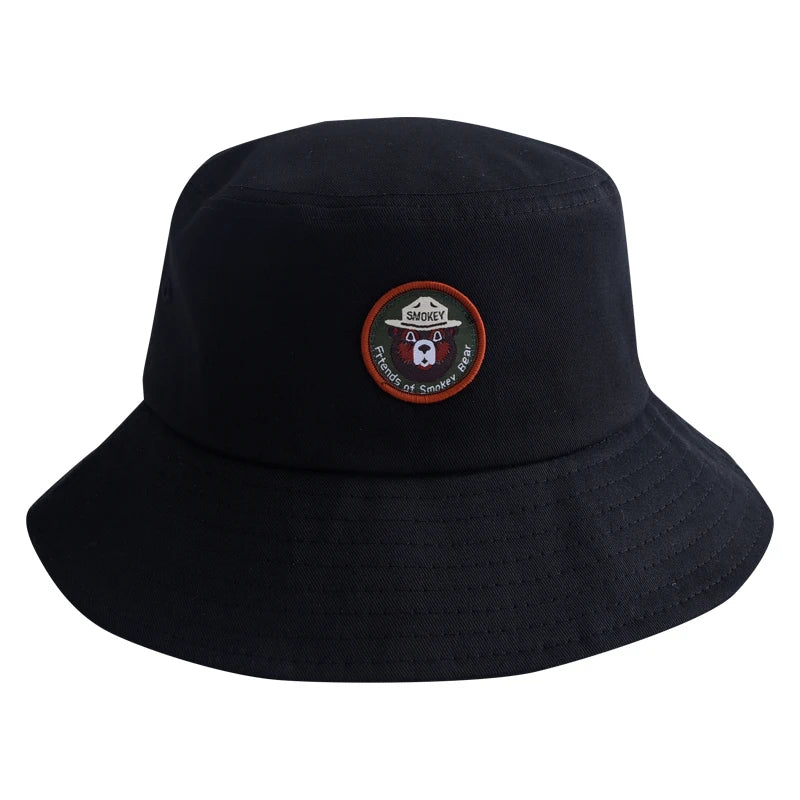 Oversized Cotton Sun Bucket Hat
