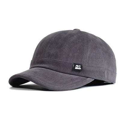 Unisex Vintage Short Brim Baseball Cap