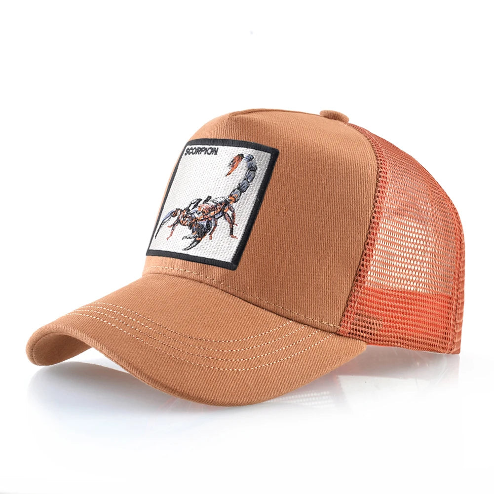 Scorpion Patch Trucker Cap Unisex