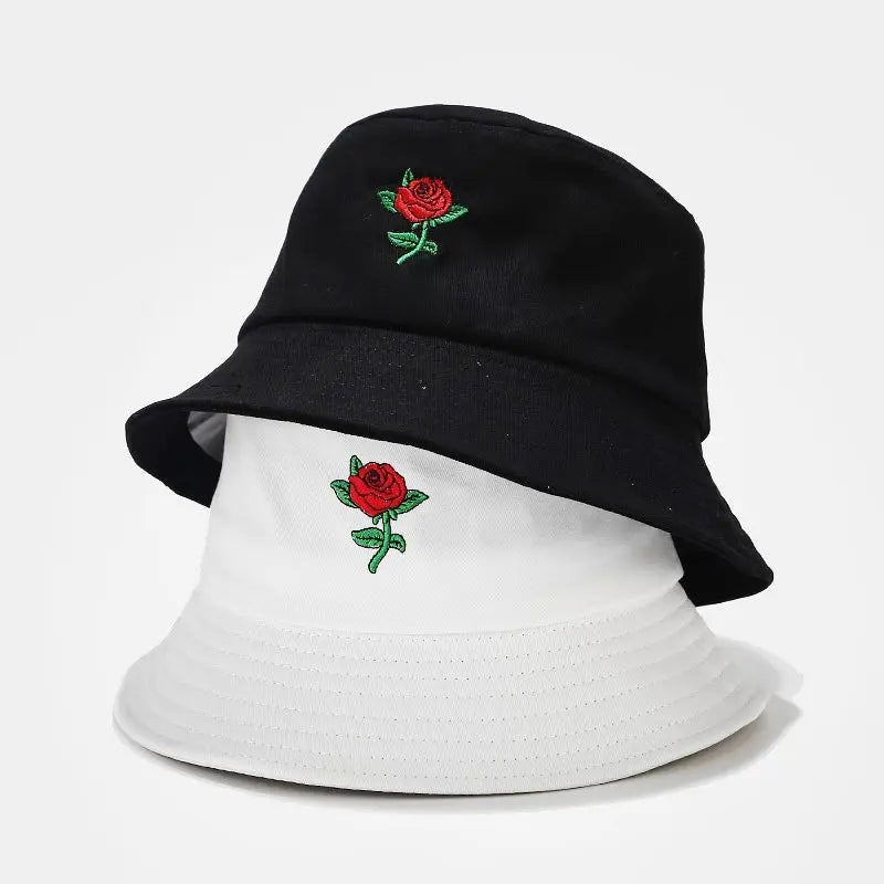 Floral Print Hip Hop Casual Summer Bucket Hat