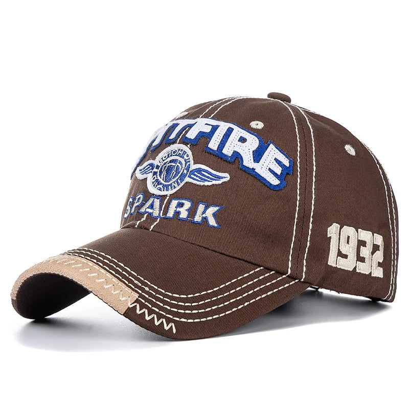 New Unisex Cap Letter Embroidery Cotton Baseball Cap