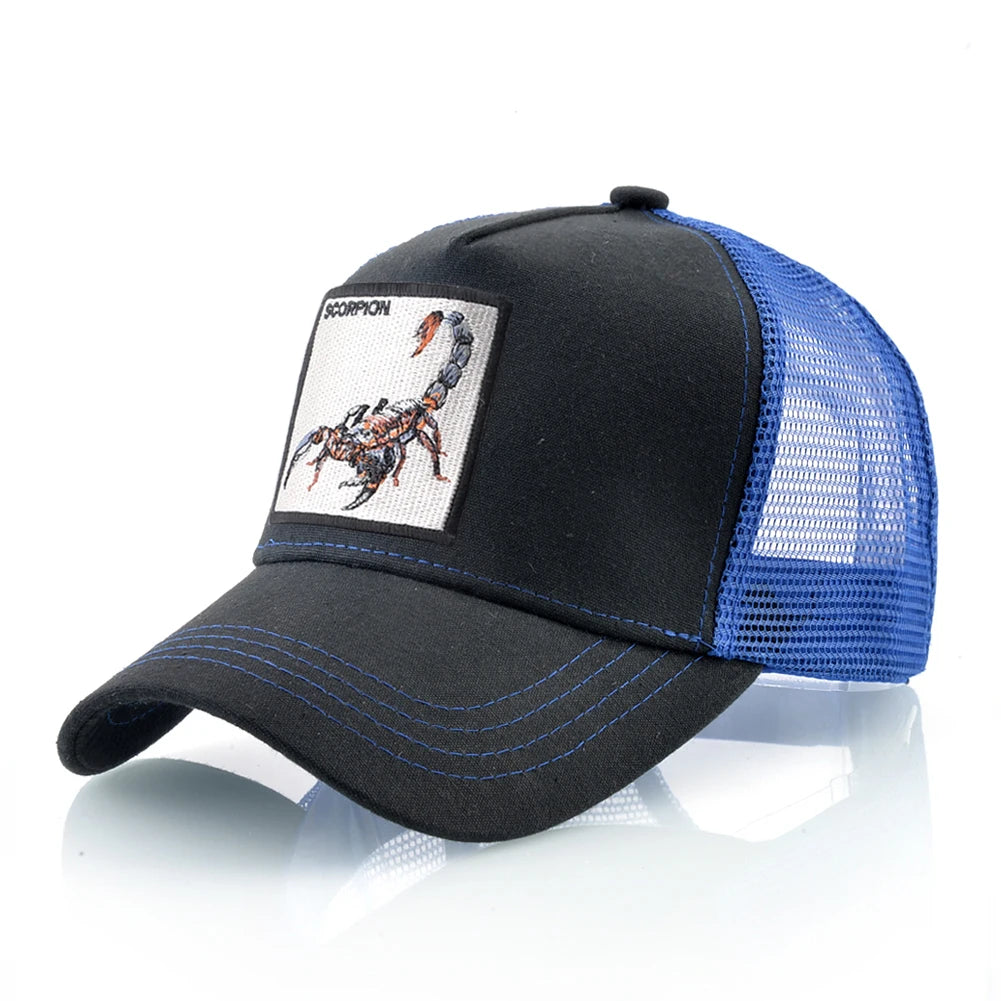 Scorpion Patch Trucker Cap Unisex
