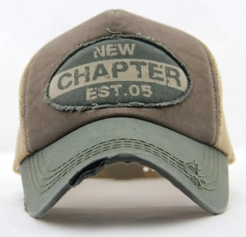 Connectyle Vintage Adjustable Mesh Trucker Cap