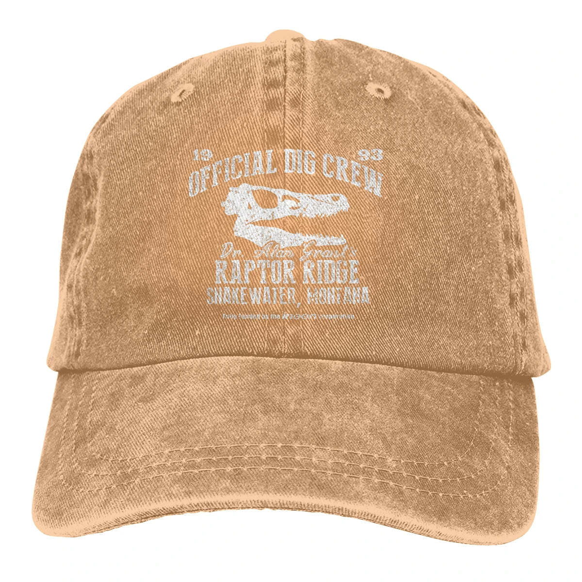 Raptor Ridge Jurassic Park Snapback Baseball Cap