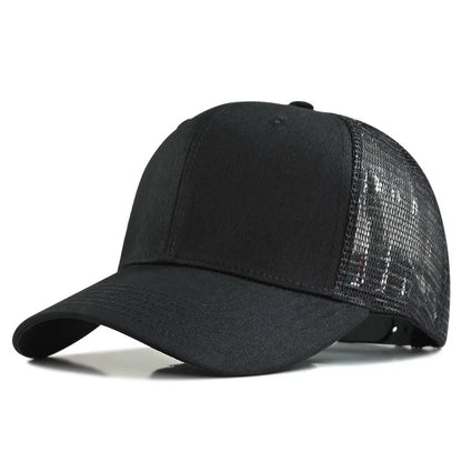 Big Head Plus Size Mesh Baseball Cap