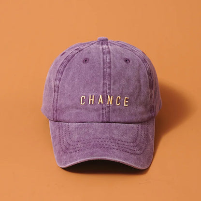 Doitbest Vintage Washed Cotton Chance Baseball Cap
