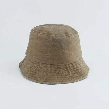 Kids Washed Denim Sun Bucket Hat