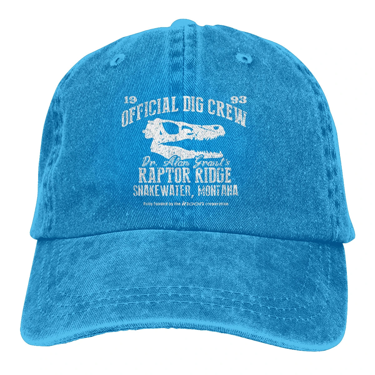 Raptor Ridge Jurassic Park Snapback Baseball Cap