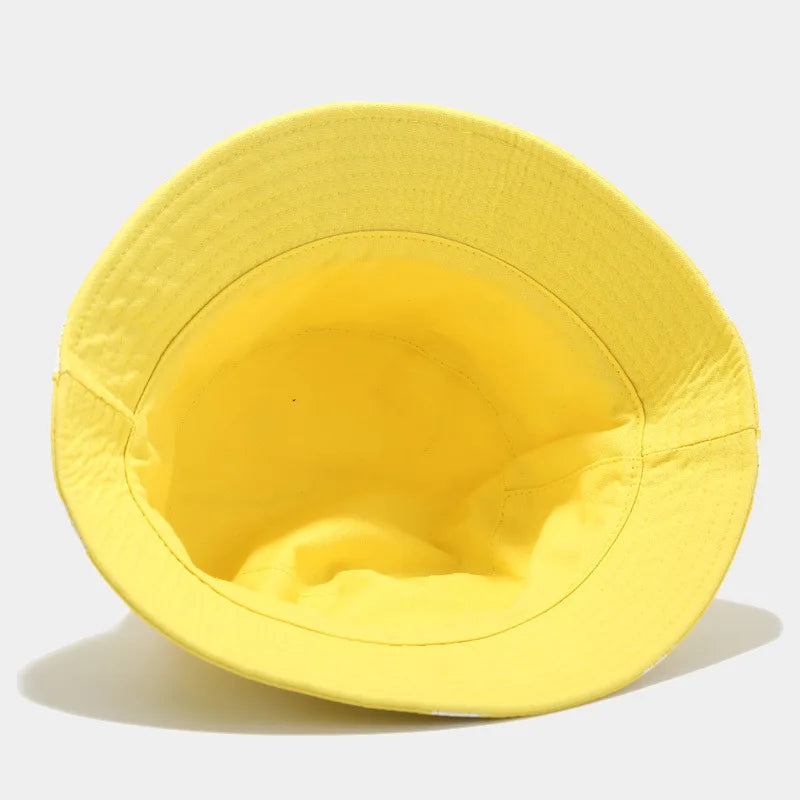 Cotton Flower Print Bucket Hat