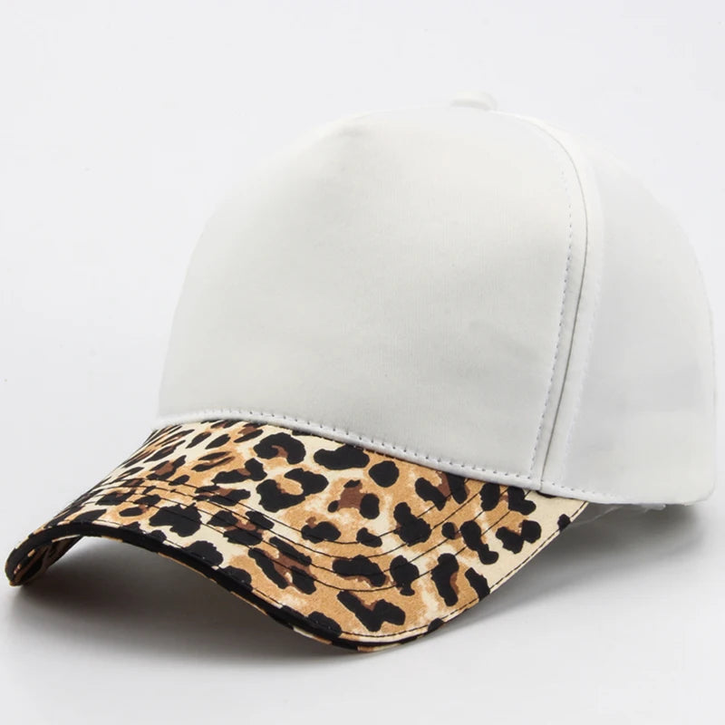 Leopard Print Baseball Cap