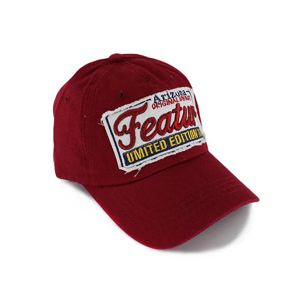 Vintage Embroidered Adjustable Snapback Baseball Cap