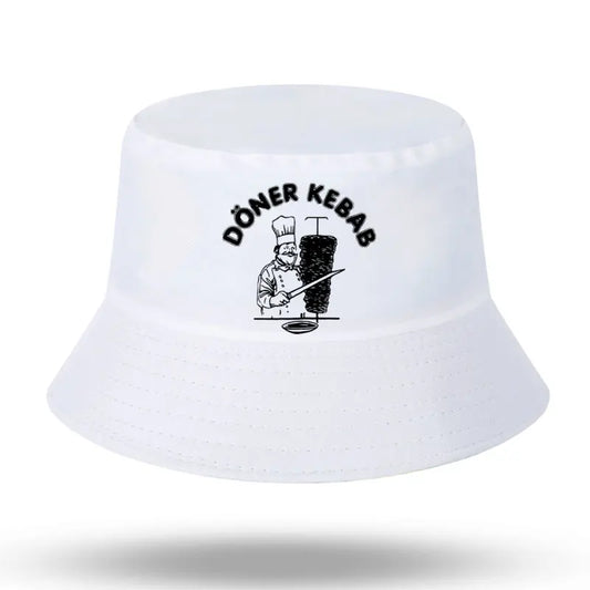 Doner Kebab Print Bucket Hat