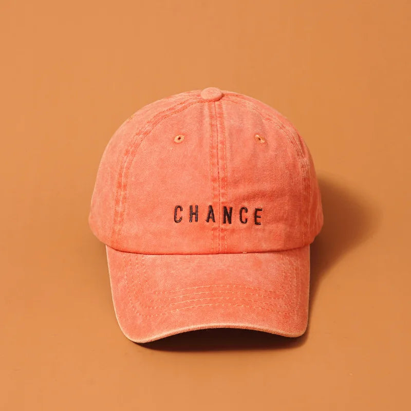 Doitbest Vintage Washed Cotton Chance Baseball Cap