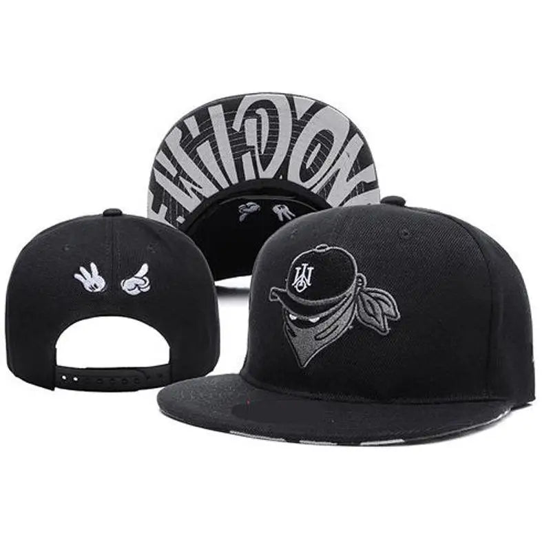 Retro Brand Embroidery Street Snapback Cap