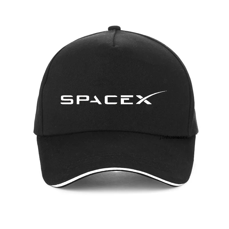 SpaceX Logo Snapback Baseball Cap