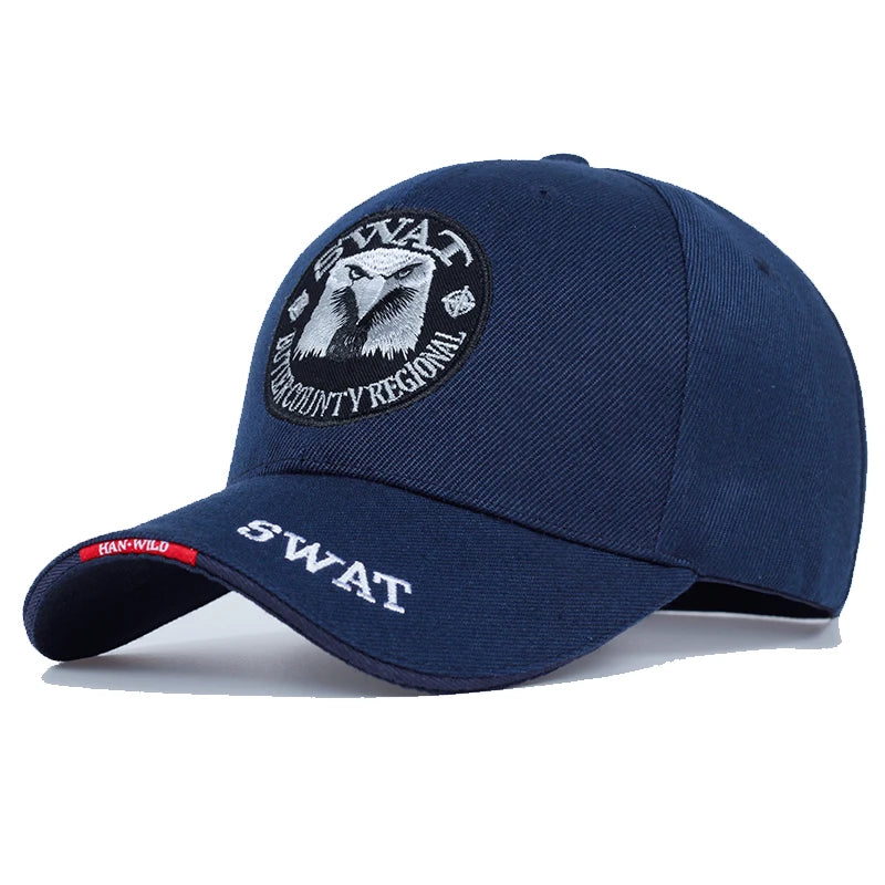 SWAT Army Eagle Embroidered Baseball Cap