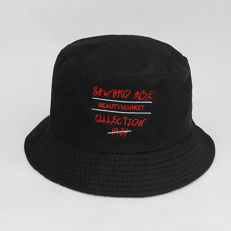 Cotton Print Bucket Hat for Men and Women
