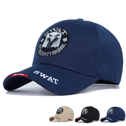 SWAT Army Eagle Embroidered Baseball Cap